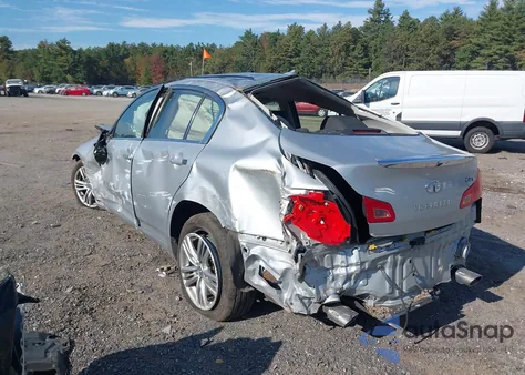 2013 Infiniti G37X из США, поврежденный, VIN JN1CV6AR9DM356611